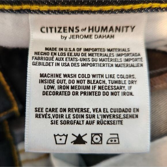 Citizens of Humanity Man Sid Straight fit jeans 32 - Picture 3 of 9
